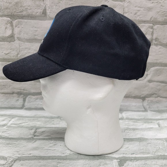 Mopar Hat Corduroy Strapback Cap Black Embroidered Dodge Hemi SRT - Picture 5 of 7